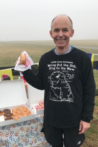 photo of Bill with donut